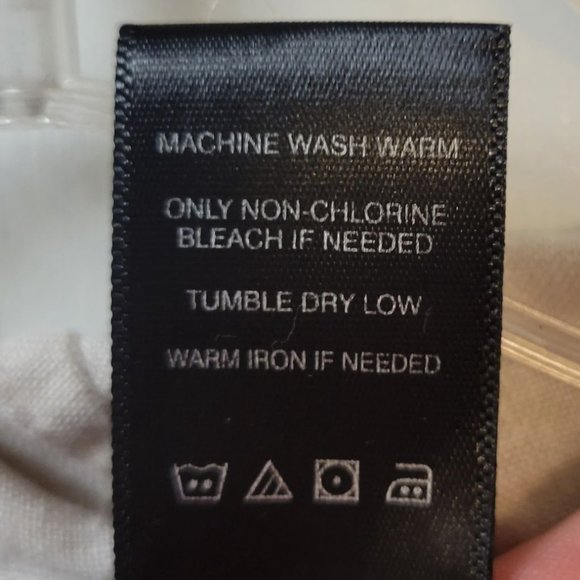 Ali Miles Sz L 100% Linen Lagenlook Cowl Neck Roll Tab Sleeve Tunic Blouse - Picture 6 of 8